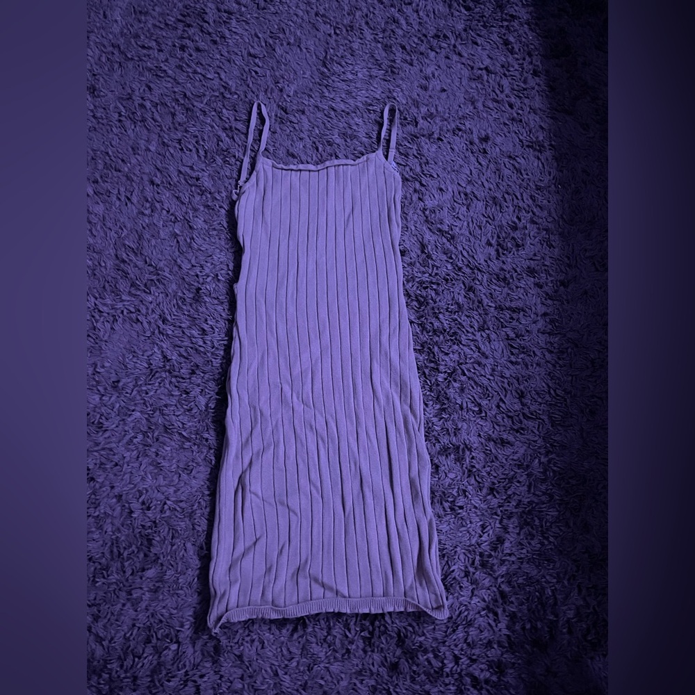 Lined spaghetti strap dress